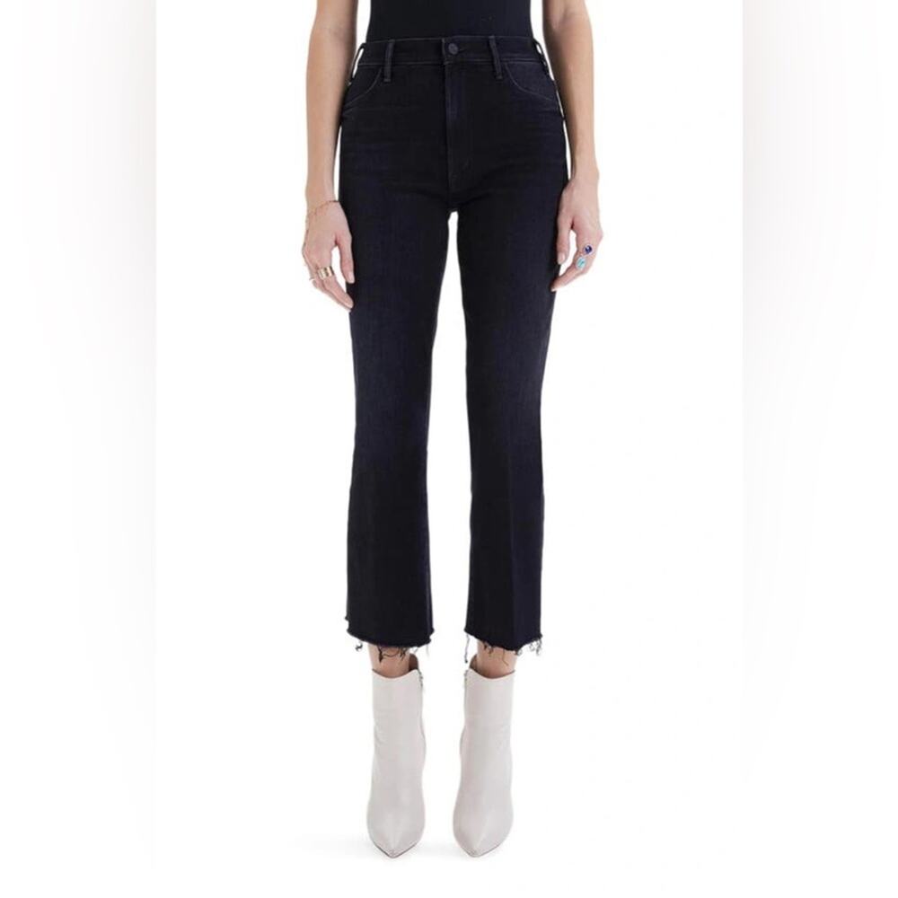 MOTHER Hustler Ankle Fray Jeans